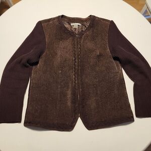 Peter Nygard Chocolate Brown Jacket